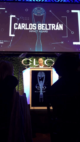 carlos beltran thank you GIF by Clio Awards