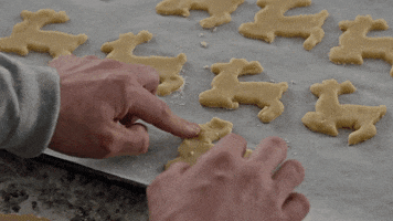 Baking Christmas Cookies GIF by Hallmark Movies & Mysteries