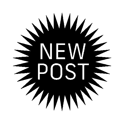 New Post Button Sticker by Mondays Agency