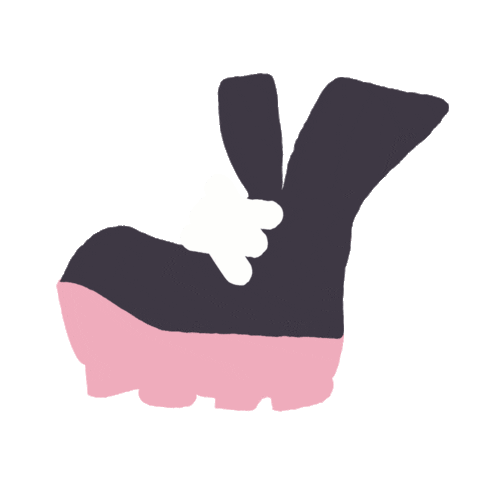Punk Boot Sticker