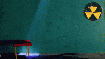 fallout shelter under the table GIF by Carl Knickerbocker