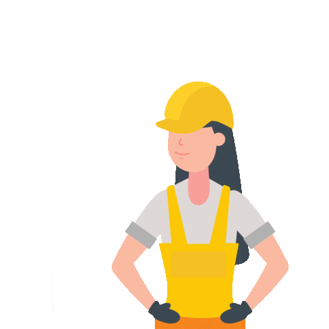 Obra Construcao Sticker by Simões Pasin Arquitetura