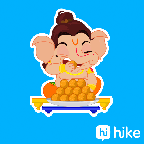 Ganesh Chaturthi Trending Gif By Hike Sticker - Find & Share on GIPHY