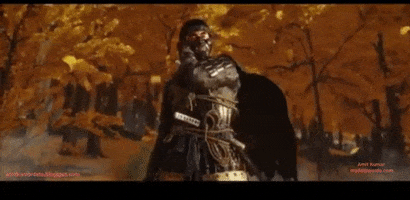 Ghost Of Tsushima Samurai Entry GIF