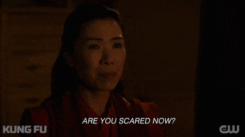 Scared Tv Series GIF by CW Kung Fu