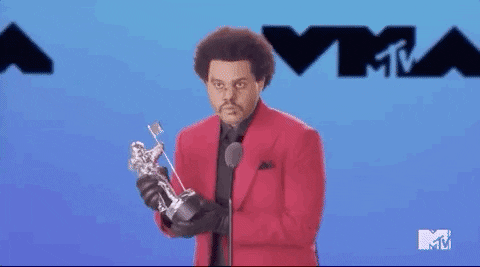 The Weeknd GIF by 2020 MTV Video Music Awards - Find & Share on GIPHY