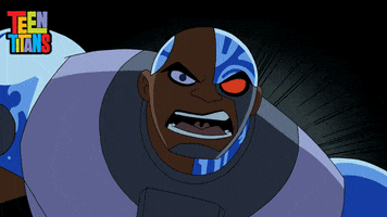Shocked Teen Titans GIF by Cartoon Network