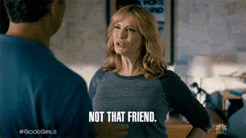 Nbc Not That Friend GIF by Good Girls