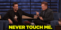 Dont Touch Me Jim Carrey GIF by Team Coco
