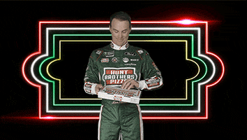 Happy Kevin Harvick GIF by Hunt Brothers® Pizza