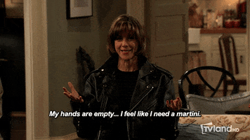 hot in cleveland drinking GIF by RealityTVGIFs