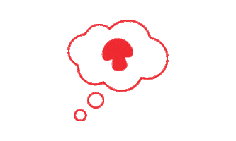 Coffee Mushroom Sticker by Four Sigmatic