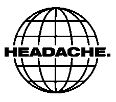 Broke Sticker by Headache