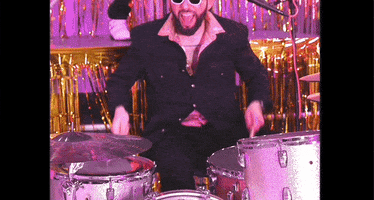 Drumming Drag Queen GIF by Pure Noise Records