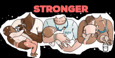 Stronger Together Allaitement GIF by MintyWendy