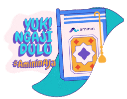 Islam Amin Sticker by AmininID