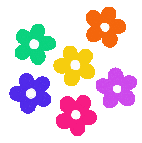 Flower Sticker by Josė de la compta