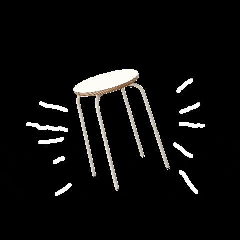 obliquetable table stool 오블리크테이블 obliquetable GIF