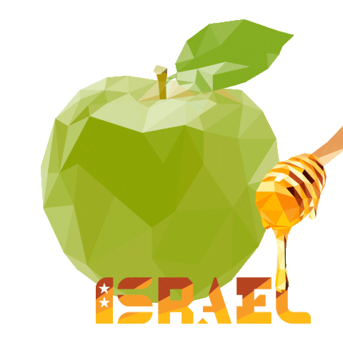 America Apple Sticker by Israeli Embassy in USA