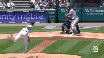 Put Out Major League Baseball GIF by Detroit Tigers