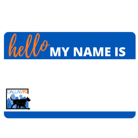 Name Adopt Me Sticker by DallasAnimalServices