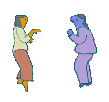 Pulp Fiction Dance Sticker