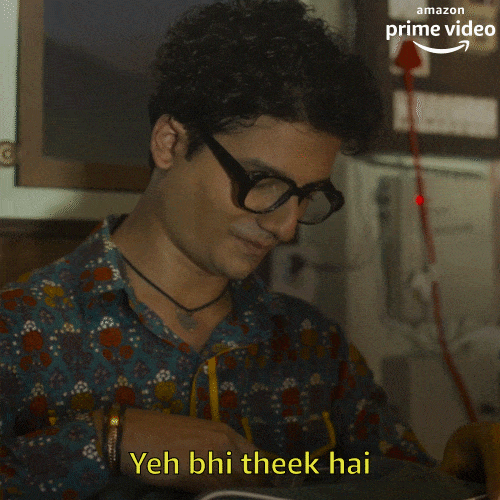 Yeh Bhi Theek Hai GIFs - Get the best GIF on GIPHY
