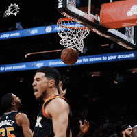 Excited Devin Booker GIF by Phoenix Suns