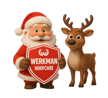 Christmas Werkman Sticker by WerkmanHoofcare