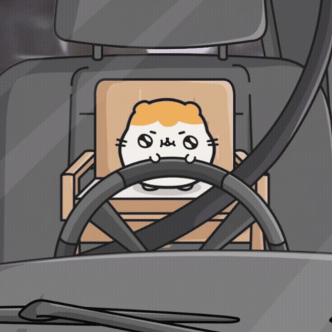 Driving On My Way GIF