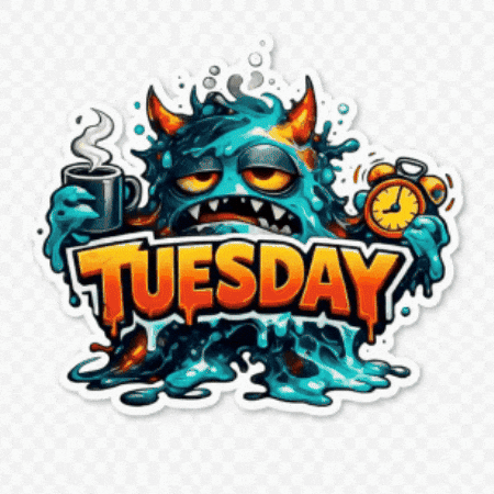 Tired Days Of The Week GIF