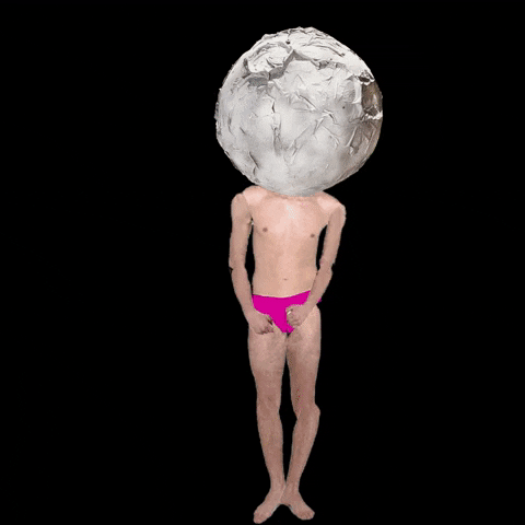 Space Globalwarming GIF by Dolly Warhol