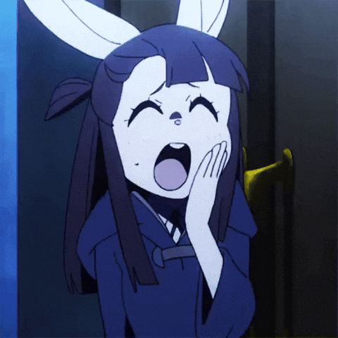 Little Witch Academia Laughing GIF