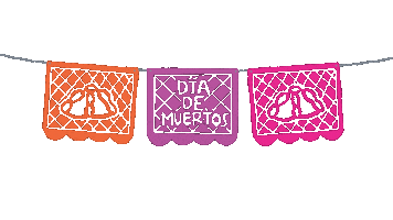 Dia De Muertos Sticker by kawaiiumis