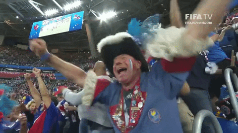 Happy France GIF by FIFA - Find & Share on GIPHY