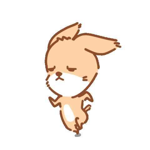 Dog Fox Sticker