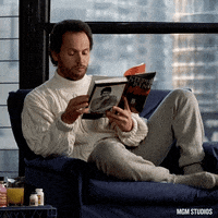 Sweater Weather Reading GIF by MGM Studios