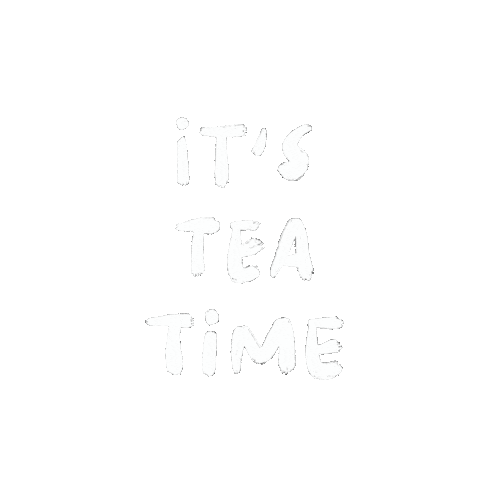 Tea Time Illustration Sticker