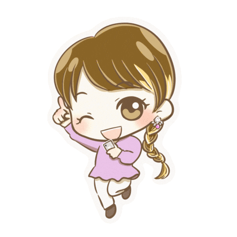 Girl おんなのこ Sticker