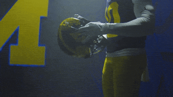 Go Blue Michigan Football GIF by Michigan Athletics