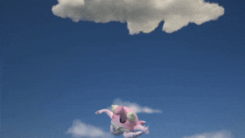 Flying Cloud Nine GIF by tokyomegaplex