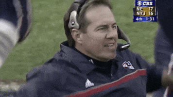 Happy Bill Belichick GIF by New England Patriots
