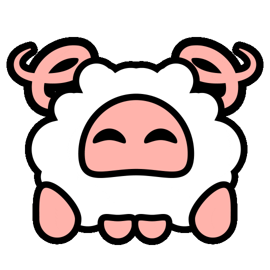 Sheep Sticker by Yes Media