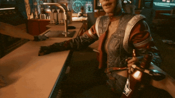 Panam Bar GIF by Cyberpunk 2077
