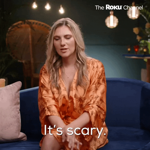 I Am Scared Season 1 GIF by The Roku Channel