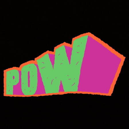 Pow GIF by ALFIT