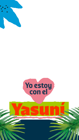SÍ al Yasuní Sticker
