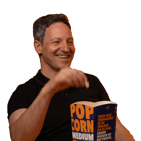 Drama Popcorn Sticker by PVDA