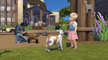 Happy Farm Animals GIF by The Sims