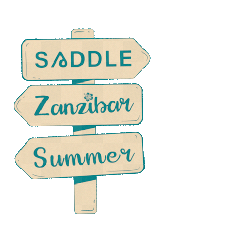 Abu Dhabi Summer Sticker by Saddle Cafe